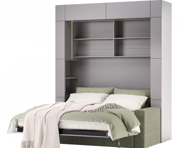 Modern Double Bed-ID:197993992