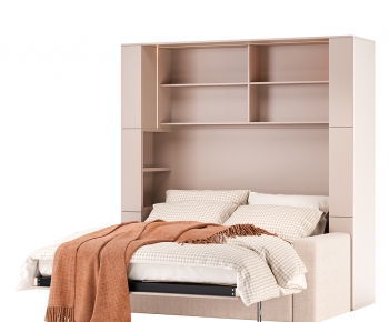 Modern Double Bed-ID:801498937