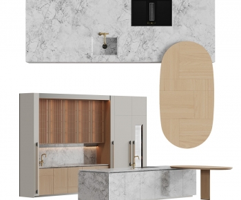 Modern Kitchen Cabinet-ID:392270191