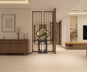New Chinese Style Hallway-ID:930330841