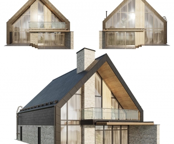 European Style Appearance Of Commercial Building-ID:115065103