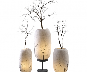 Japanese Style Floor Lamp-ID:449110985