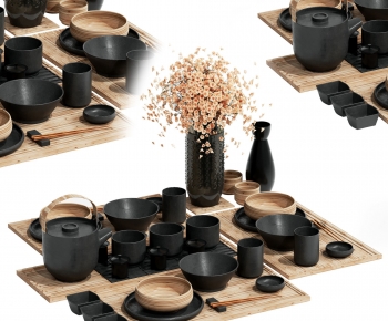 Japanese Style Tea Set-ID:184382921