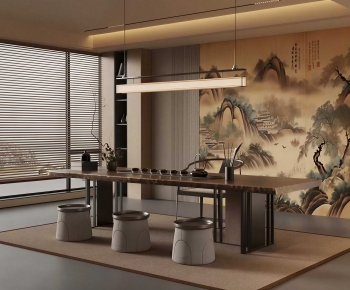 New Chinese Style Tea House-ID:935559032