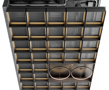 Modern Suspended Ceiling-ID:650285015