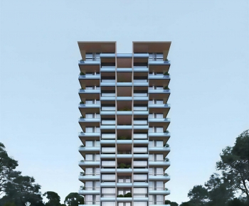 Modern Residential Building-ID:596840469