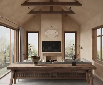 Modern A Living Room-ID:943882949