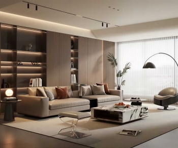 Modern A Living Room-ID:782551054