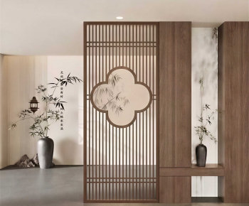 New Chinese Style Hallway-ID:865171088