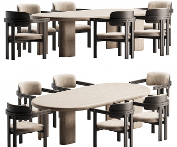 Modern Dining Table And Chairs-ID:543524032