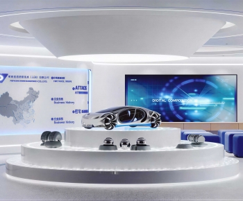 Modern Exhibition Hall-ID:172522075