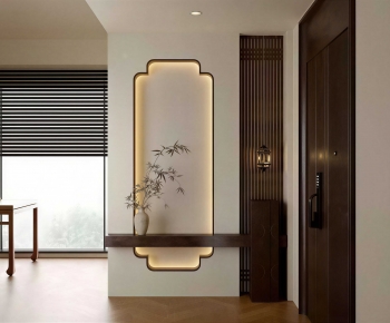 New Chinese Style Hallway-ID:823242909