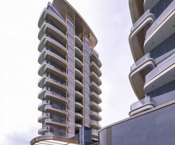 Modern Residential Building-ID:472038982