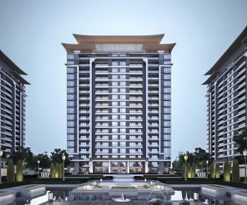 Modern Residential Building-ID:577223067