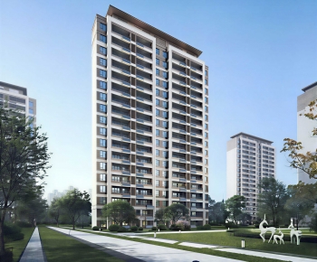 Modern Residential Building-ID:305537947