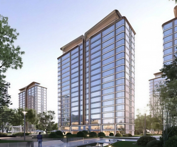 Modern Residential Building-ID:506170994