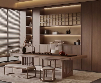 New Chinese Style Tea House-ID:350599339