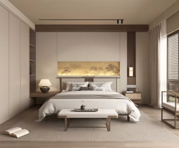 New Chinese Style Bedroom-ID:948940049