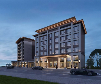 Modern Building Appearance-ID:169657954