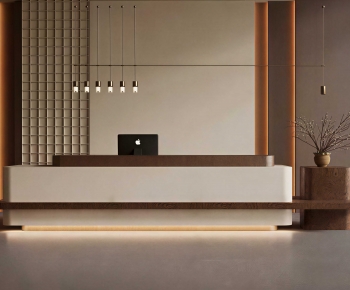 Modern Reception Desk-ID:441080099