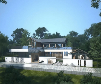 New Chinese Style Detached Villa-ID:829699038
