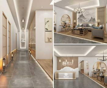 New Chinese Style Teahouse Tea House-ID:231079104