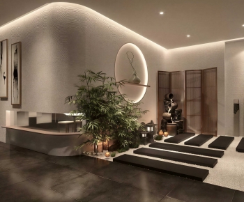 New Chinese Style Corridor-ID:623027092