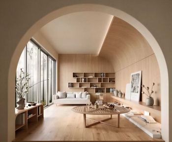 Modern A Living Room-ID:757245069