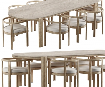 Modern Dining Table And Chairs-ID:348439283