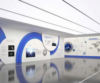 Modern Exhibition Hall-ID:193839074