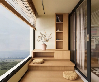 Japanese Style Balcony-ID:561048037