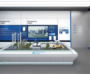 Modern Exhibition Hall-ID:595140931