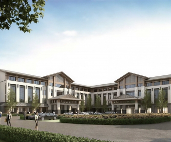 Modern Public Building-ID:639916908