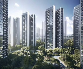 Modern Building Appearance-ID:150322915