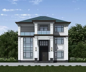 New Chinese Style Detached Villa-ID:921901949