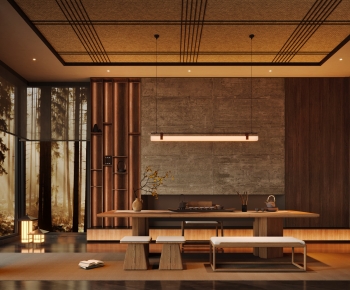 New Chinese Style Tea House-ID:644882925