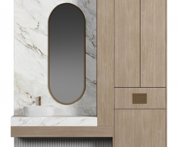 Modern Bathroom Cabinet-ID:403904916