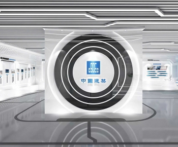 Modern Exhibition Hall-ID:653636935