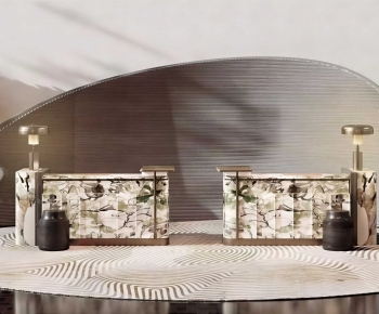 Modern Reception Desk-ID:734894996