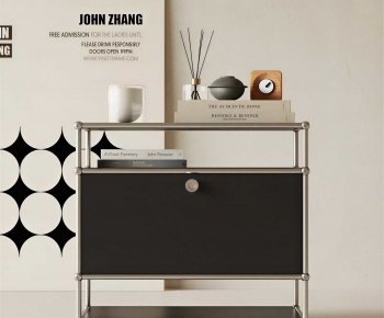 Modern Side Cabinet-ID:602132087