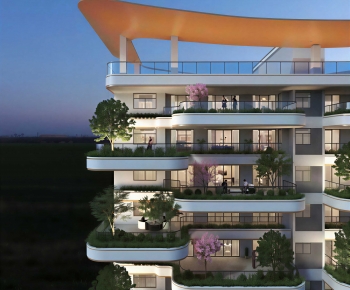 Modern Residential Building-ID:927784928