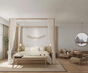 New Chinese Style Bedroom-ID:484903102