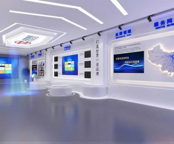 Modern Exhibition Hall-ID:339718107