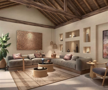 Modern A Living Room-ID:238936906