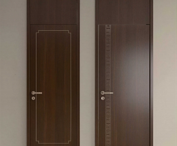 New Chinese Style Single Door-ID:214348084