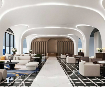 Modern Office Reception Desk-ID:100970366