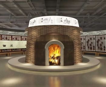 New Chinese Style Exhibition Hall-ID:102291199