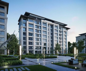 Modern Residential Building-ID:565469989