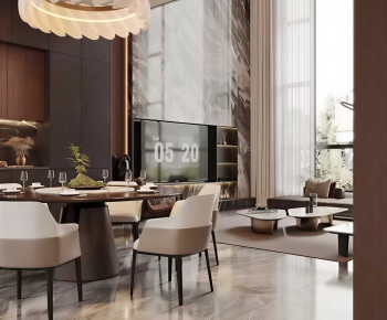 Modern Dining Room-ID:909117947