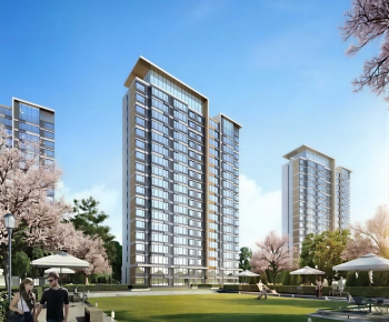 Modern Residential Building-ID:237612966